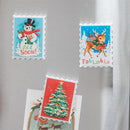 Heartfelt Cheer Magnet, Snowman Stamp, Display