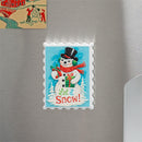 Heartfelt Cheer Magnet, Snowman Stamp, Display
