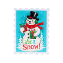 Heartfelt Cheer Magnet, Snowman Stamp, Display