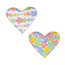 Trinket Dish, Heart Shaped Floral, Asst of 2