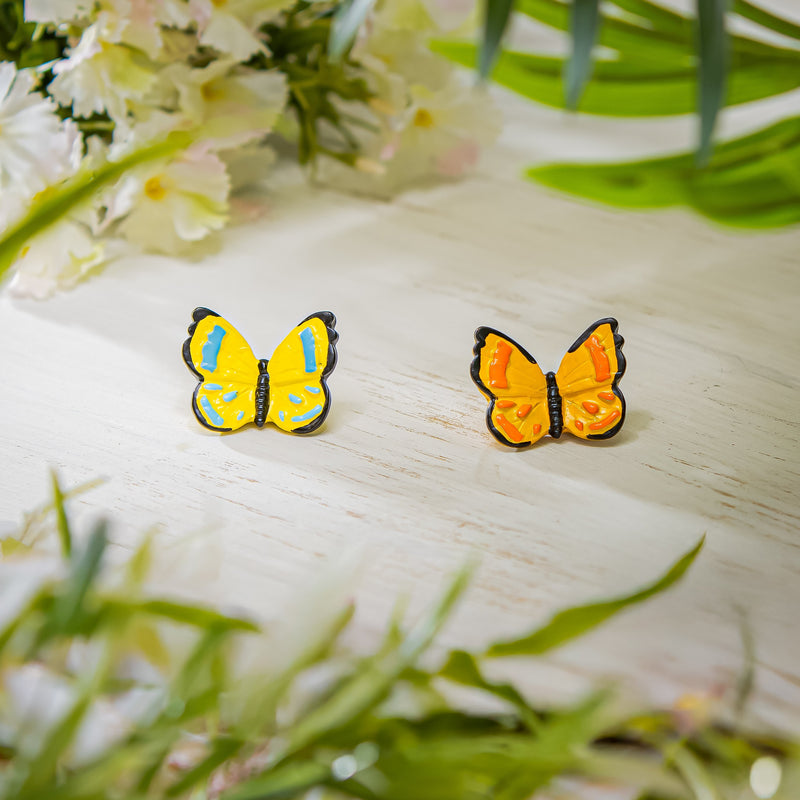 Pollinator Garden Pocket Token Resin Butterfly
