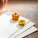 Harvest Blossom Token, Sunflower and Pumpkin, 2 Asst, Basket Display