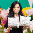 Simple Blessings Square Indoor Throw Pillow Program, Inspirational, Asst of 4, 9.5"