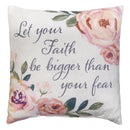 Simple Blessings Square Indoor Throw Pillow Program, Inspirational, Asst of 4, 9.5"