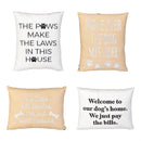 Hillside Pasture Pet Mini Indoor Throw Pillow Program, Dog, Asst of 4, 16 Total