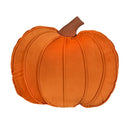 Harvest Blossom Throw Pillow Shaped Pumpkin, 16"L x 14"H