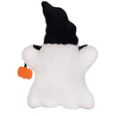 Haunted House Throw Pillow Shaped Ghost, 13"L x 17.75"H