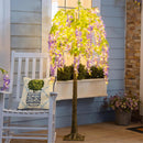 Cottage Garden Tree, LED Wisteria Tree, 6'H
