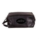 New York Jets, Embossed Toiletry Bag, Black