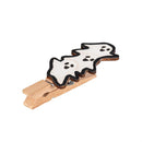 Haunted House Serving Utensil Wood Clip, Set of 3, 3"L