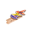 Haunted House Serving Utensil Wood Clip, Set of 3, 3"L
