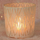 Large Blanco Candle Holder