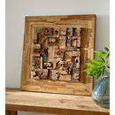 Javanese Wood Block Wall Art