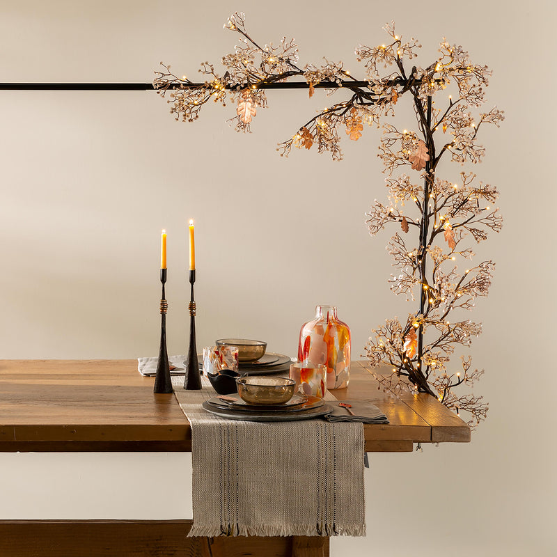 Over The Table Adjustable Decorating Rod, Black