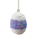 Fiber Mache Egg-shaped Ornaments, Set of 8