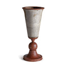 NAPA Home & Garden, WEATHERED METAL TAPERED CONE URN,VY400