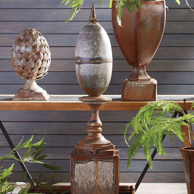 NAPA Home & Garden, WEATHERED METAL FINIAL,VY401