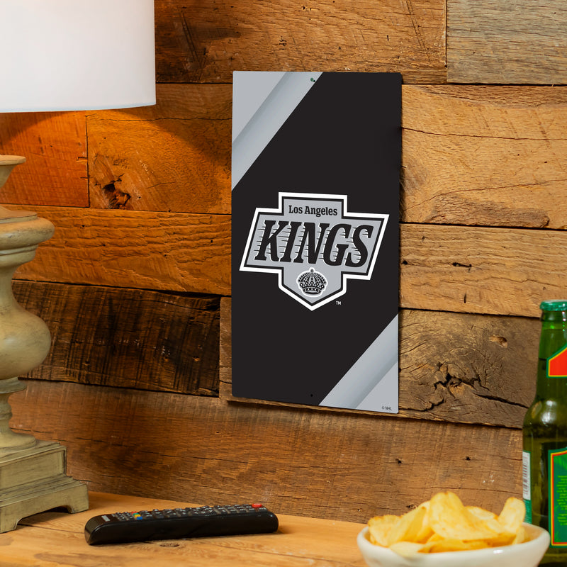 Los Angeles Kings Logo Sign USA Metal Wall Sign, 7.5" x 11.5"