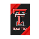Texas Tech University Logo Sign USA Metal Wall Sign, 7.5" x 11.5"