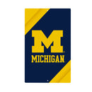 University Of Michigan Logo Sign USA Metal Wall Sign, 7.5" x 11.5"