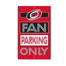 Carolina Hurricanes Fan Parking USA Metal Wall Sign, 7.5" x 11.5"