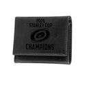 Carolina Hurricanes 2026 Stanley Cup Champions Black Tri-Fold Wallet