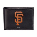 San Francisco Giants Black Bi-Fold Embroidered Wallet w/ RFID Blocking