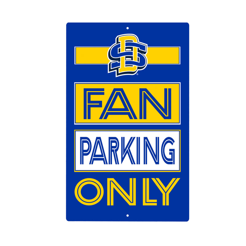 South Dakota State University Fan Parking USA Metal Wall Sign, 7.5" x 11.5"