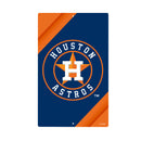 Houston Astros Logo Sign USA Metal Wall Sign, 7.5" x 11.5"