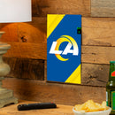 Los Angeles Rams Logo Sign USA Metal Wall Sign, 7.5" x 11.5"