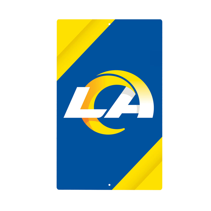 Los Angeles Rams Logo Sign USA Metal Wall Sign, 7.5" x 11.5"