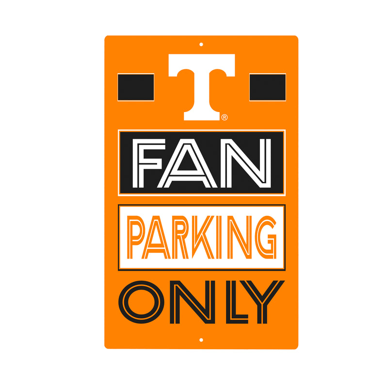 University of Tennessee Fan Parking USA Metal Wall Sign, 7.5" x 11.5"