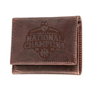 University of Connecticut, Womens NCAA Basketball Champions Wallet, Tri-fold, Brown