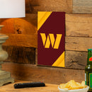 Washington Commanders Logo Sign USA Metal Wall Sign, 7.5" x 11.5"