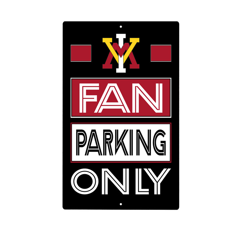 Virginia Military Institute Fan Parking USA Metal Wall Sign, 7.5" x 11.5"