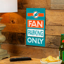 Miami Dolphins Fan Parking USA Metal Wall Sign, 7.5" x 11.5"