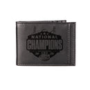 University of Florida, Mens NCAA Basketball Champions  Front Pocket Wallet, Black