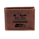 Seattle Seahawks, Super Bowl 60, Wallet, Bi-fold, Brown