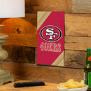 San Francisco 49ers Logo Sign USA Metal Wall Sign, 7.5" x 11.5"