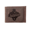Los Angeles Dodgers, World Series 2025 Front Pocket Wallet, Brown