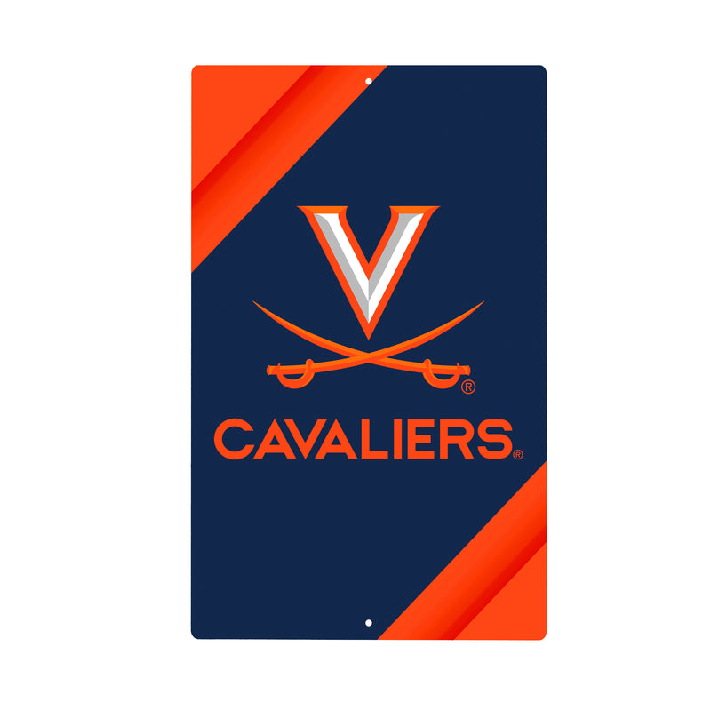 University of Virginia Logo Sign USA Metal Wall Sign, 7.5" x 11.5"