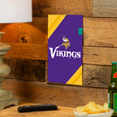 Minnesota Vikings Logo Sign USA Metal Wall Sign, 7.5" x 11.5"