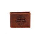 North Dakota State University FCS Champions Wallet, Bi-fold, Brown