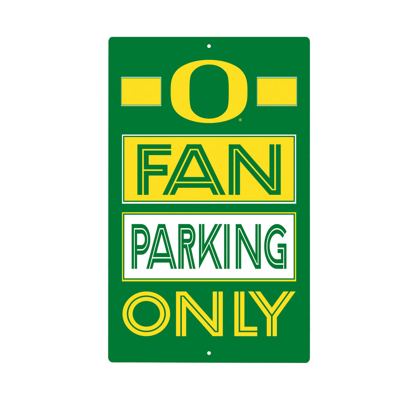 University of Oregon Fan Parking USA Metal Wall Sign, 7.5" x 11.5"