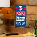 Philadelphia Phillies Fan Parking USA Metal Wall Sign, 7.5" x 11.5"