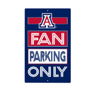 University of Arizona Fan Parking USA Metal Wall Sign, 7.5" x 11.5"