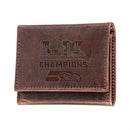 Seattle Seahawks, Super Bowl 60, Wallet, Tri-fold, Brown