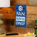 Toronto Blue Jays Fan Parking USA Metal Wall Sign, 7.5" x 11.5"