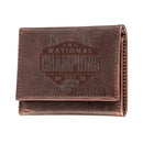 University of Florida, Mens NCAA Basketball Champions  Wallet, Tri-fold, Brown