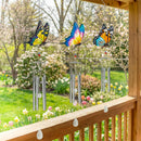Cottage Garden Wind Chimes, 3 designs 8 each, 24pcs with "T" Bar Total Program